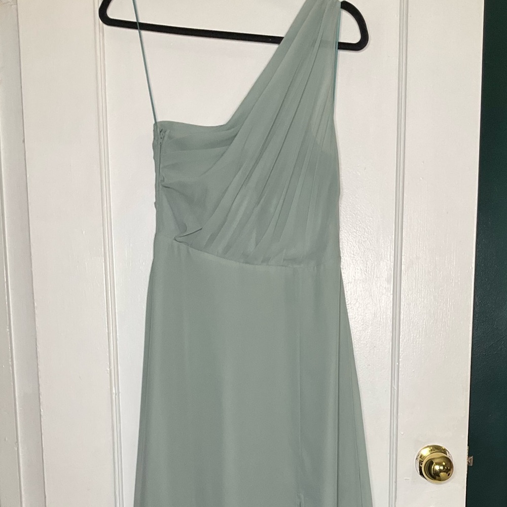 Birdy Grey Sage One-Shoulder Dress - Picture 5 of 7